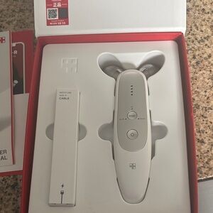 Derma EMS Shot Skincare Tool - White